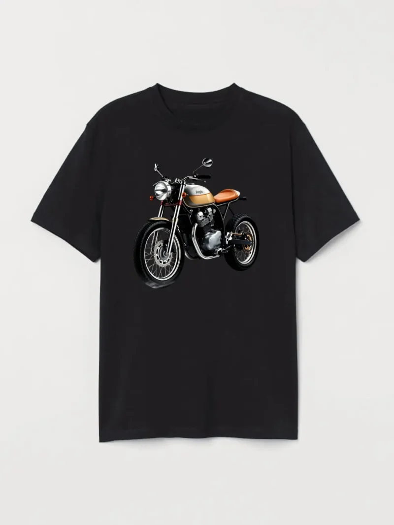 Classic Cafe Racer Shirt  Vintage Style Motorcycle Lovers Tee T-Shirt - Image 2