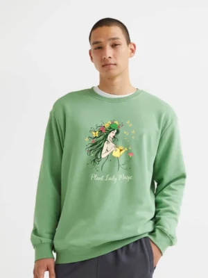 Plant Lady Magic Shirt  Whimsical Nature Fairy Watering Plants Tee Sweatshirt