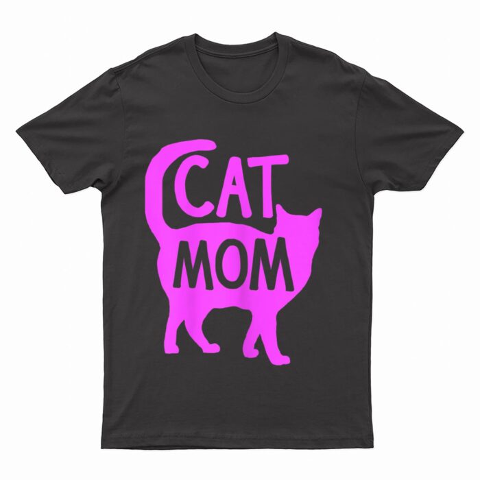 Best Cat Mom Mothers Day Women Kitty Mommy Mama Christmas T-Shirt