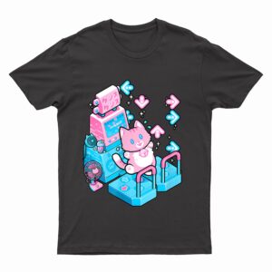 Cute Cat Dance Pastel For Cats Lover Man Woman Kid T-Shirt