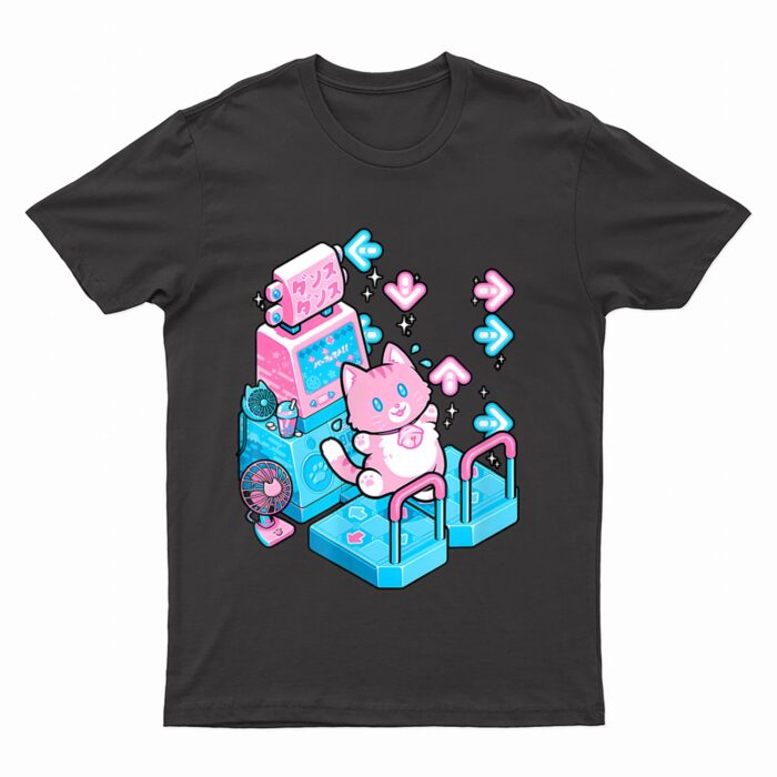 Cute Cat Dance Pastel For Cats Lover Man Woman Kid T-Shirt