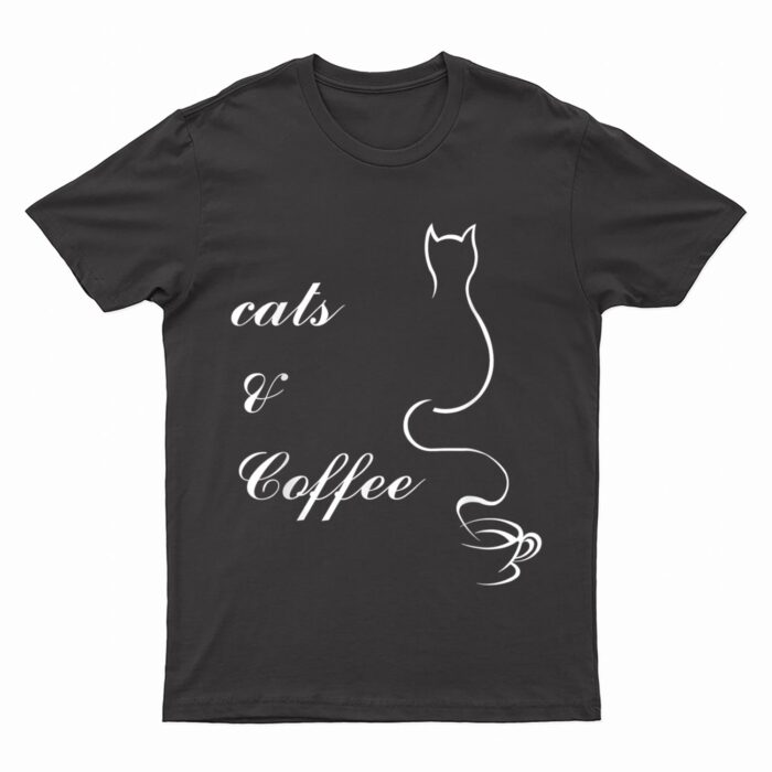 Cute Cats and Coffee T-Shirt