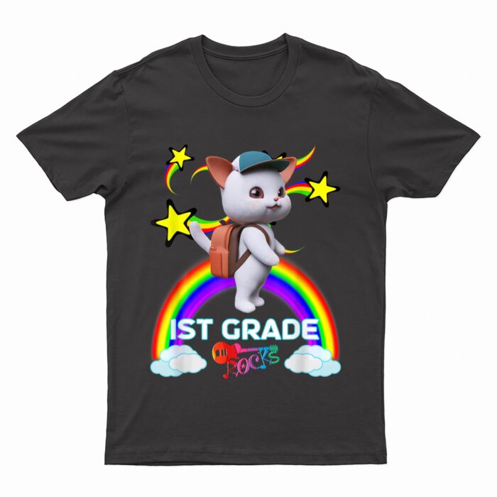Cute Kitten Cat Backpack Baseball Cap 1S GRADE ROCKS T-Shirt
