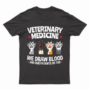 Cute Veterinarian Paws Cat Meow Kitty Cat For Mom T-Shirt