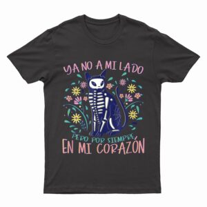 Dia De Los Muertos Cat Skeleton Animals Lover Costume T-Shirt