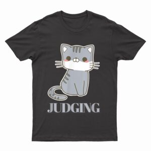 Judging Meme Funny Retro Style Vintage Cats T-Shirt