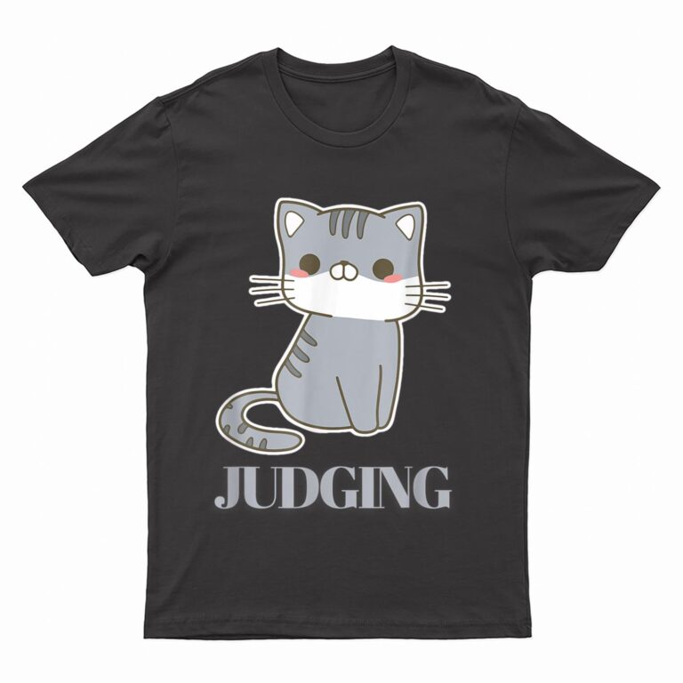 Judging Meme Funny Retro Style Vintage Cats T-Shirt