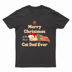 Merry Christmas Cat Friends T-Shirt