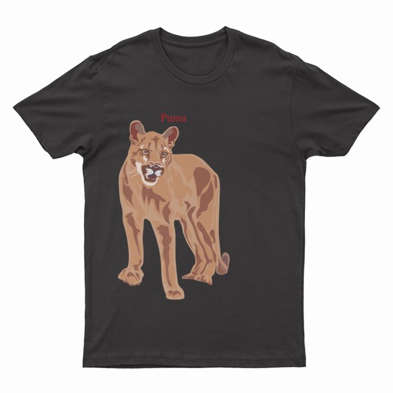 Mountain Lion Cougar  Big Cat Lover T-Shirt
