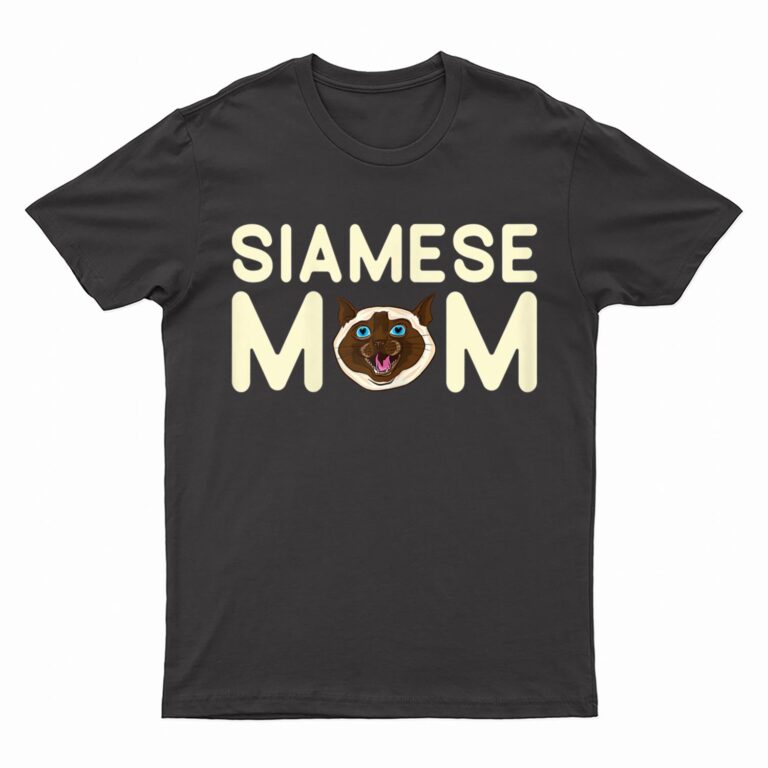 Siamese Cat Mom T-Shirt