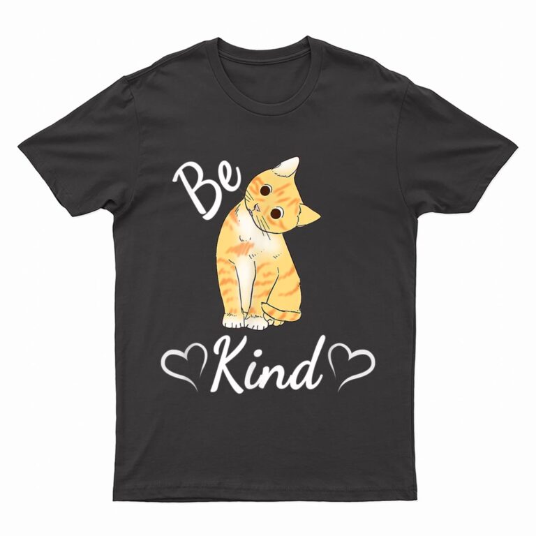 Unity Day Orange Cat Anti Bullying Be Kind Gifts T-Shirt